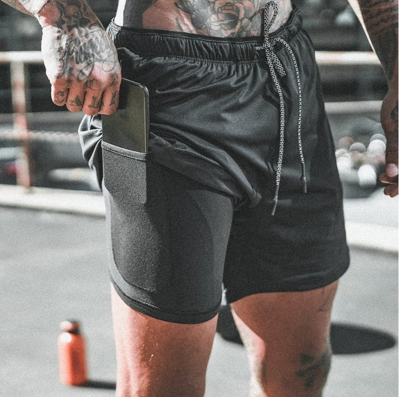 Pocket Compression Shorts For Men