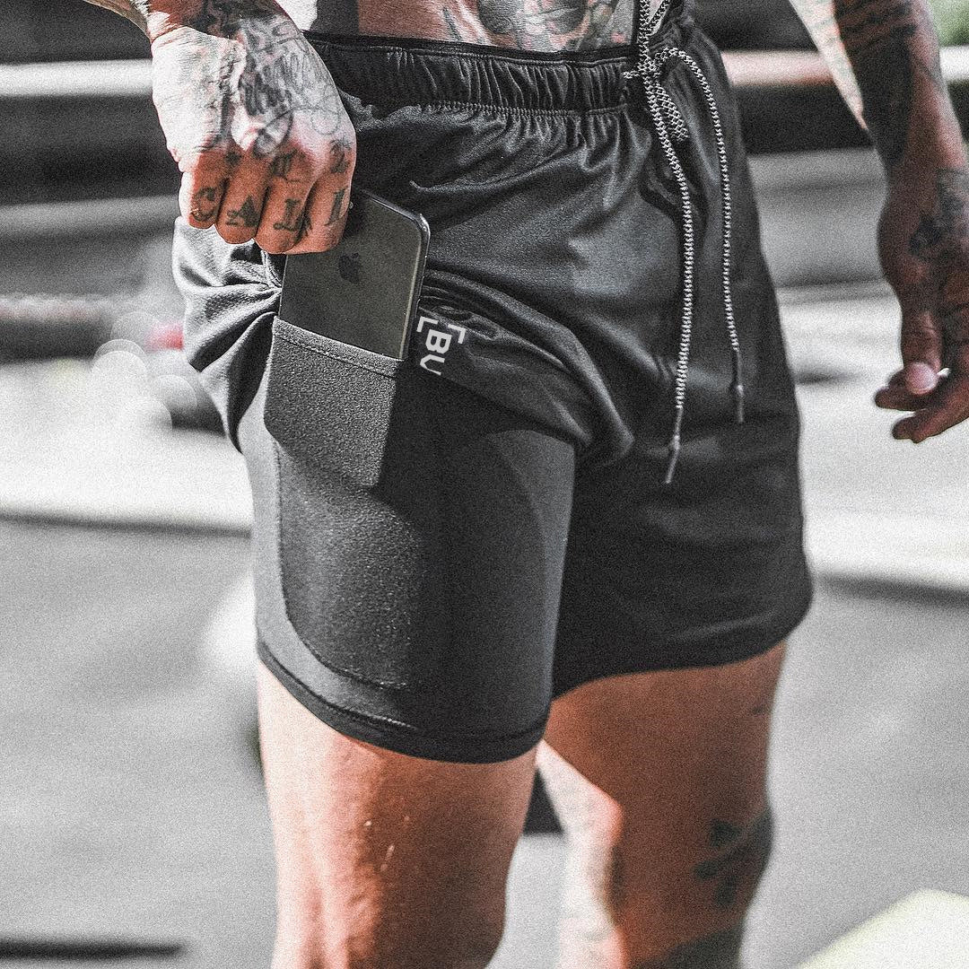 Pocket Compression Shorts For Men