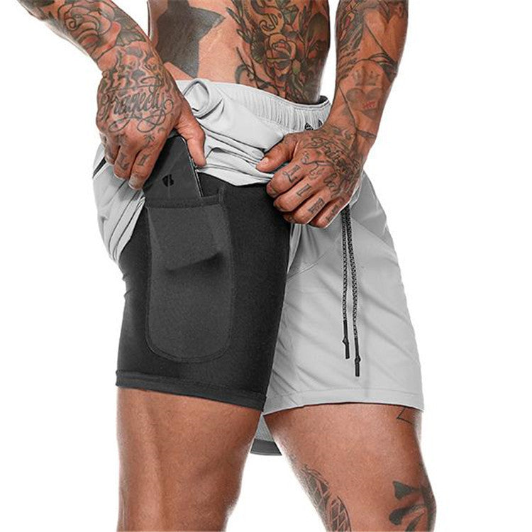 Pocket Compression Shorts For Men