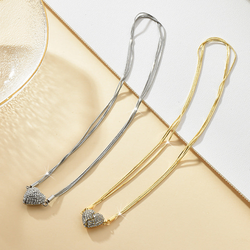 Fashion Jewelry Magnetic Love Necklace For Women
