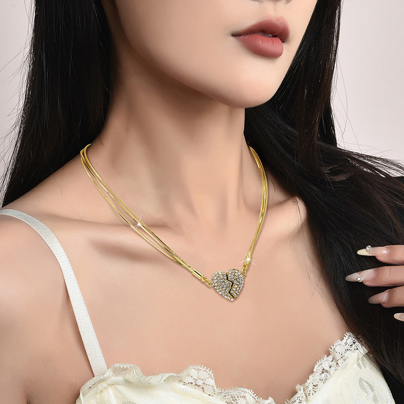 Fashion Jewelry Magnetic Love Necklace For Women