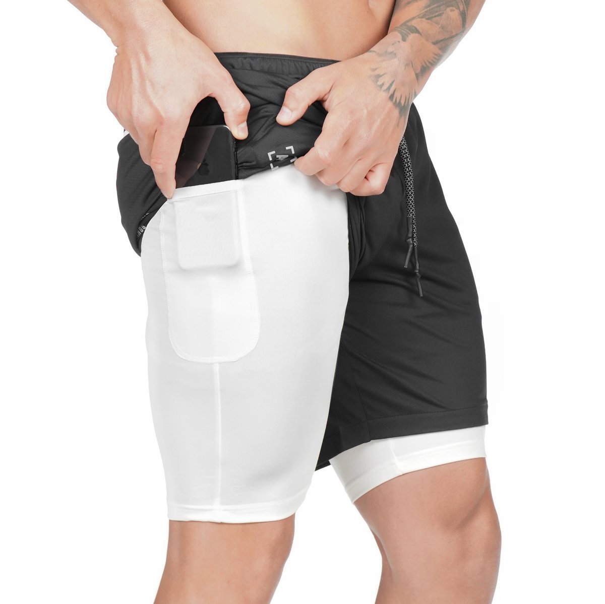 Pocket Compression Shorts For Men