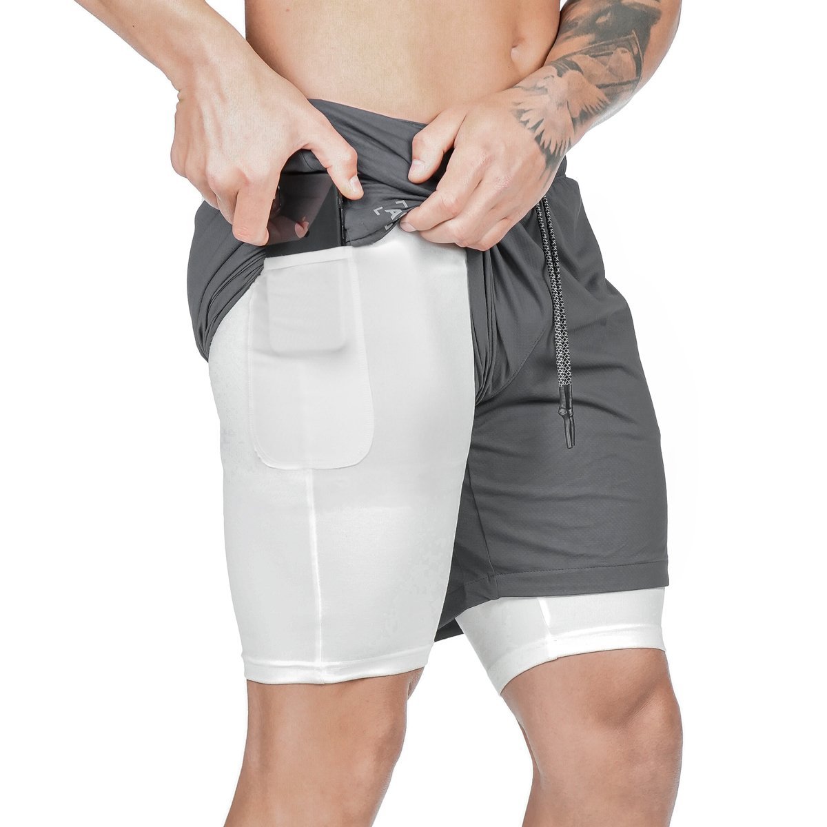 Pocket Compression Shorts For Men