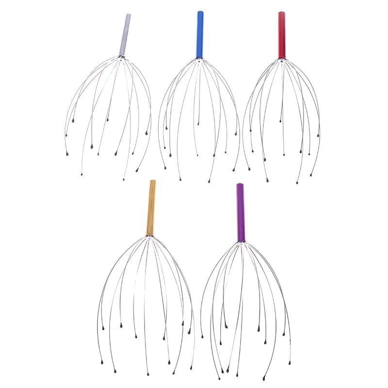 Anti-stress Pain Relief Octopus Scalp Massager Stimulate Blood Circulate