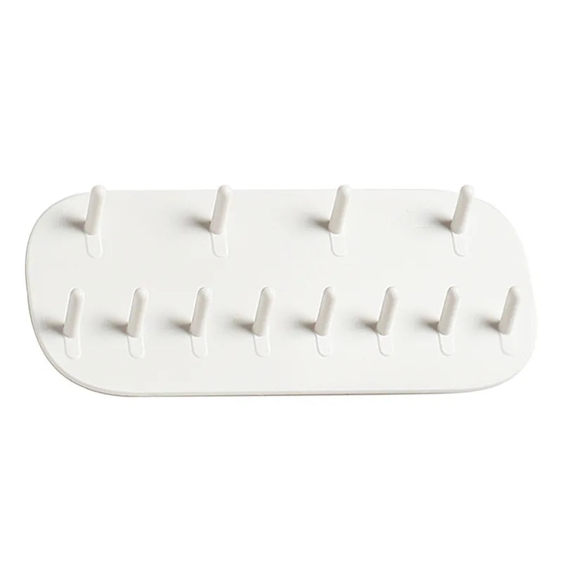 Wall mounted jewelry hooks organizer hanging racks