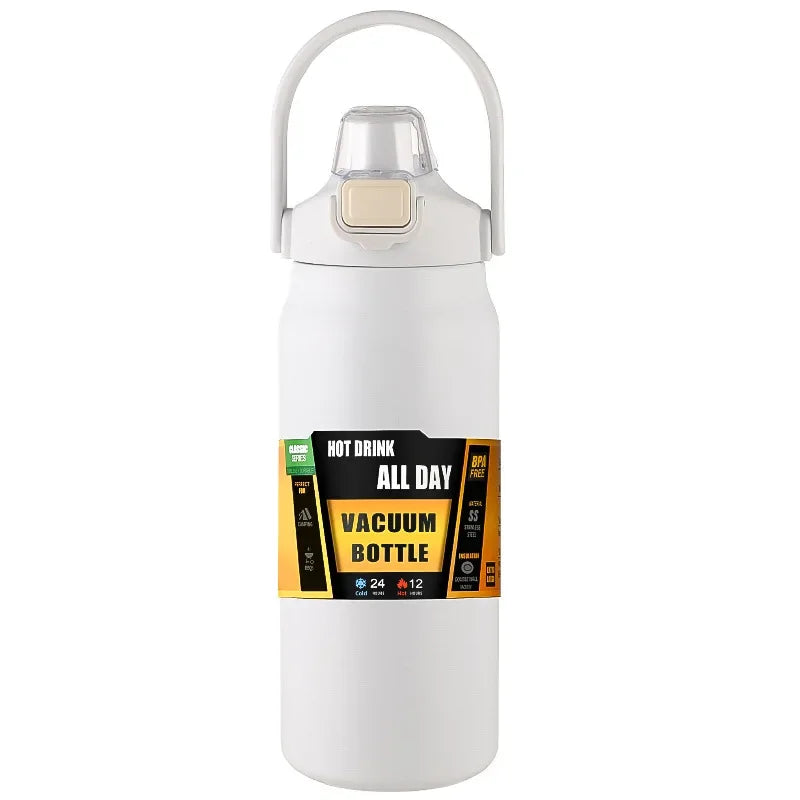 Outdoor Thermos Portable Stainless Steel Thermal Mug Tumbler