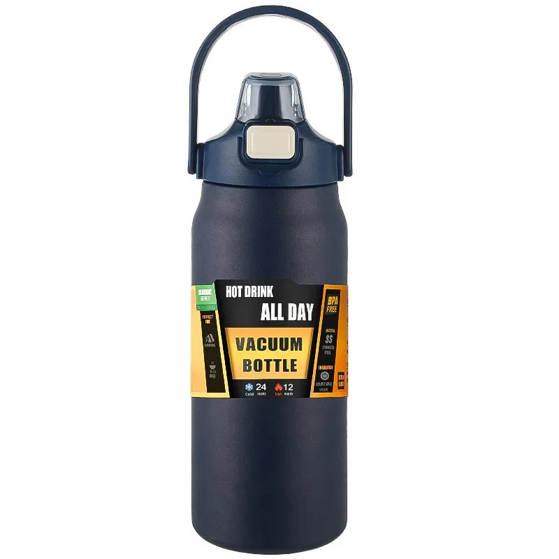 Outdoor Thermos Portable Stainless Steel Thermal Mug Tumbler