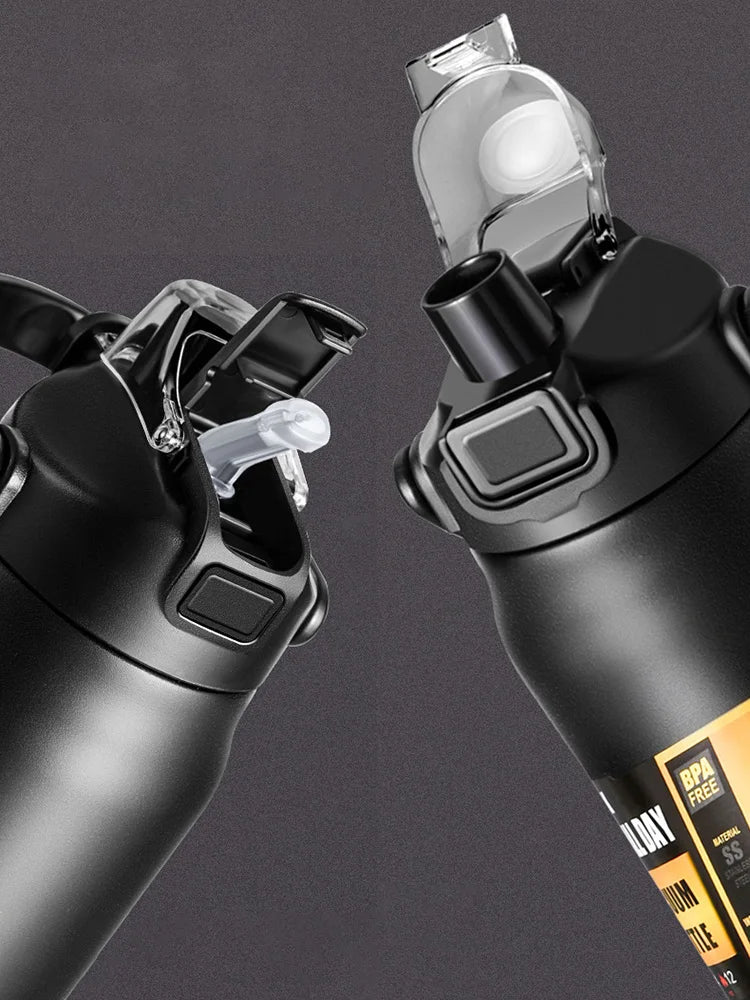 Outdoor Thermos Portable Stainless Steel Thermal Mug Tumbler