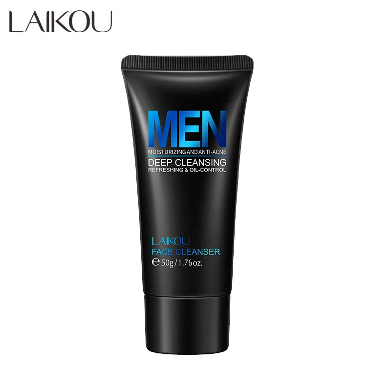 Men Facial Cleanser Face Wash Moisturizing Man Skin Care