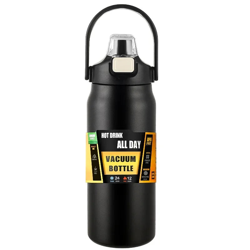 Outdoor Thermos Portable Stainless Steel Thermal Mug Tumbler