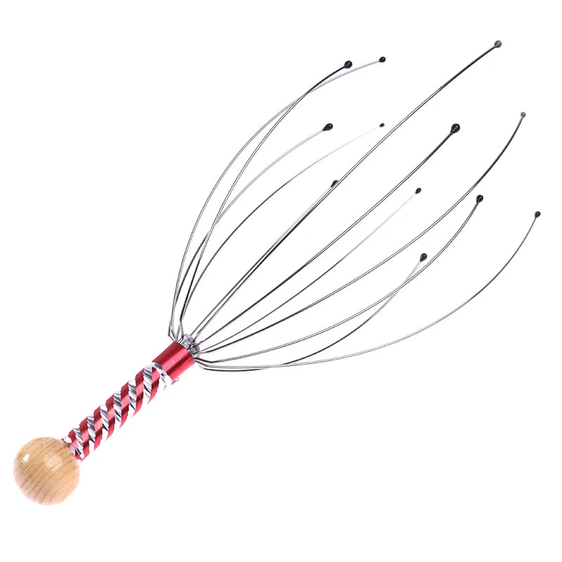Anti-stress Pain Relief Octopus Scalp Massager Stimulate Blood Circulate