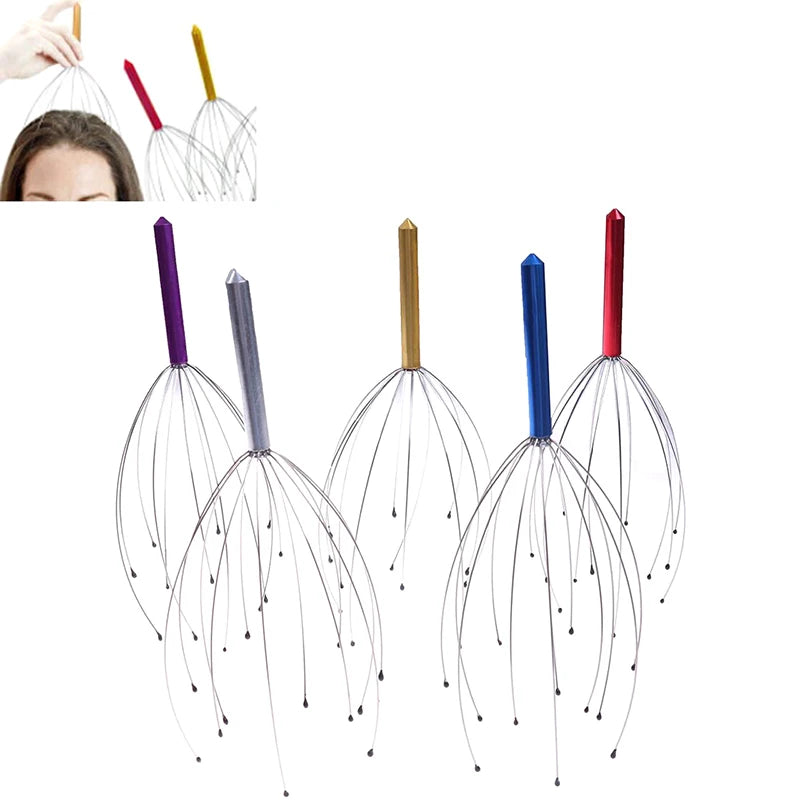 Anti-stress Pain Relief Octopus Scalp Massager Stimulate Blood Circulate