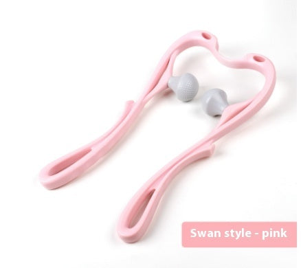 Multifunctional Manual Six-wheel Neck Massager Roller Tool
