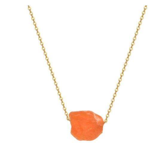 Hot Selling Stone Crystal Pillar Tree Of Life Pendant Fashion Necklace